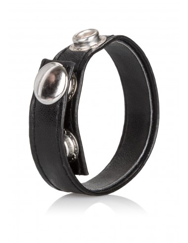 Leather 3-Snap Ring