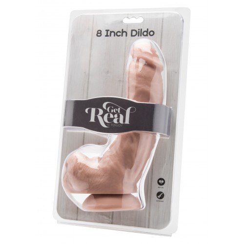 Dildo 8 Inch With Balls