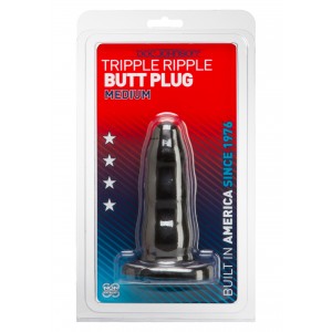 Tripple Ripple Butt Plug M 2