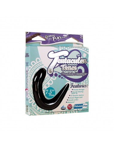 Tentacular Tease Prostate Massager Black