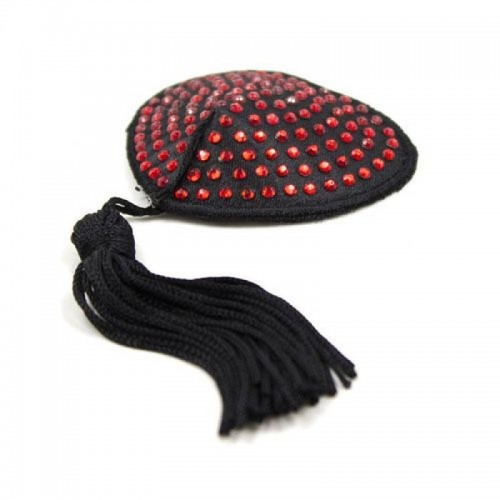 Heart Shine Nipples Tassels (Rosso)