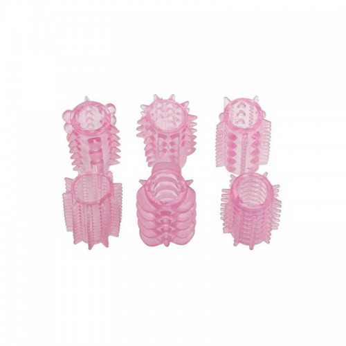 Kit Di 6 Anelli Fallici Flessibili .