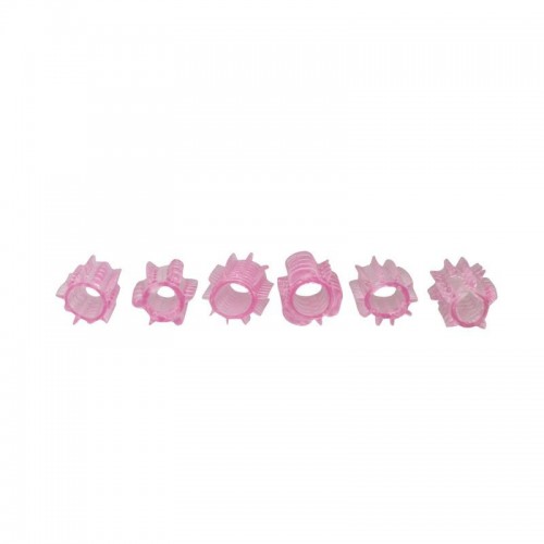 Kit Di 6 Anelli Fallici Flessibili .