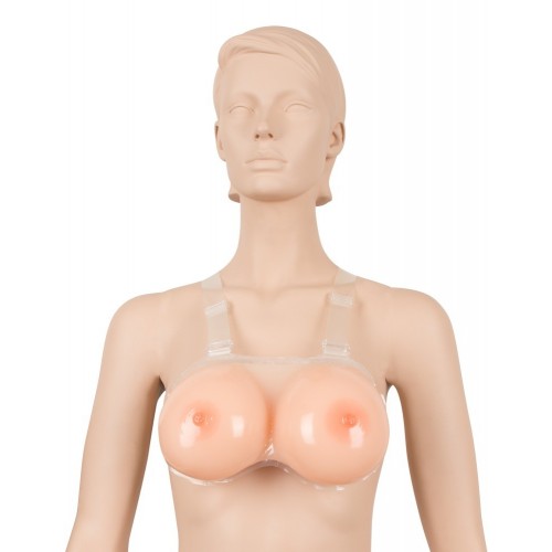 Strap-On Silicone Breasts