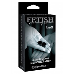 Black Glass Ben Wa Balls