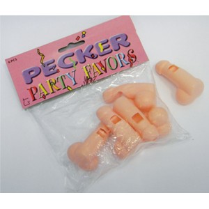 SET 6 FISCHIETTI PENE