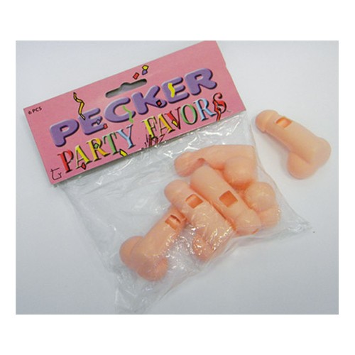 SET 6 FISCHIETTI PENE