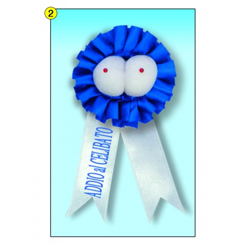 MINI COCCARDA “ADDIO AL CELIBATO”