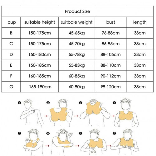 Seno in Silicone Realistico Finto...