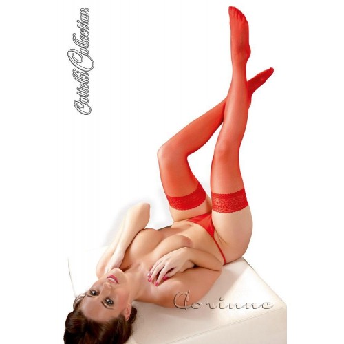 2520079 Calze autoreggenti velate XL