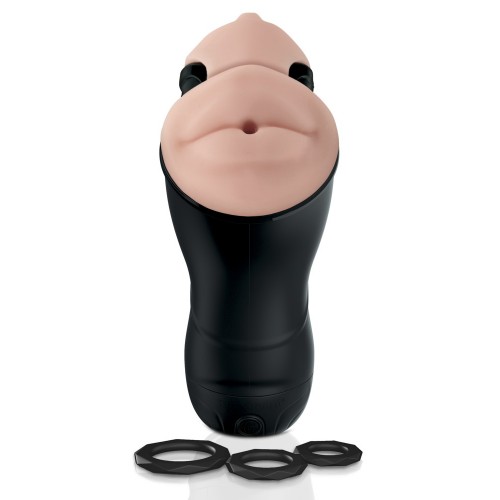 Double Penetration Vibrating Stroker
