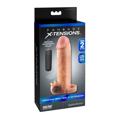 Vibrating Real Feel 2" Extension