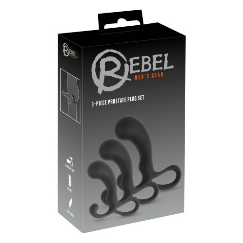 3-Piece Prostate Plug Set