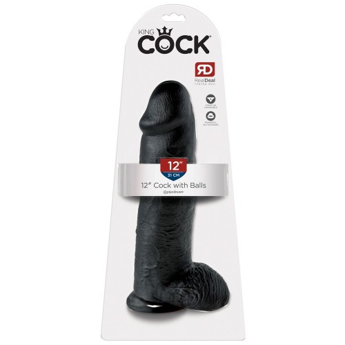 fallo realistico 12" Cock with Balls