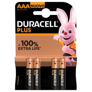 Duracell Plus 100 AAA B4