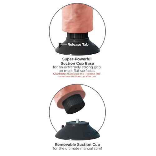 vibratore realistico 7" Vibrating Cock