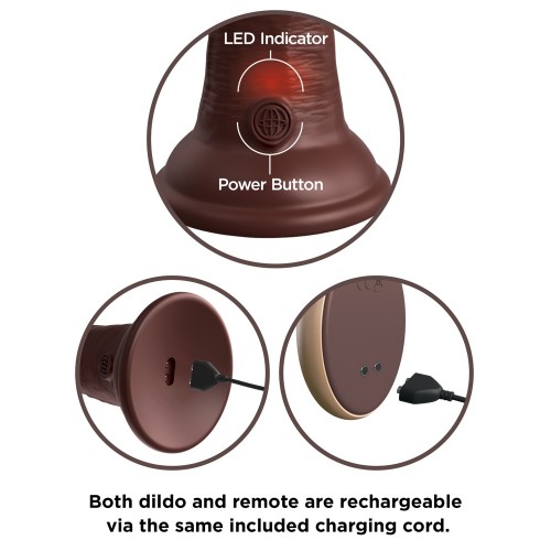 vibratore ultra realistico 7"...