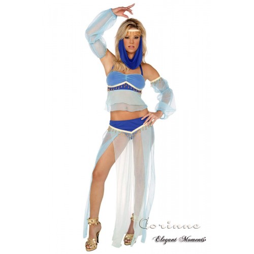 Costume danzatrice del ventre 4 pezzi M