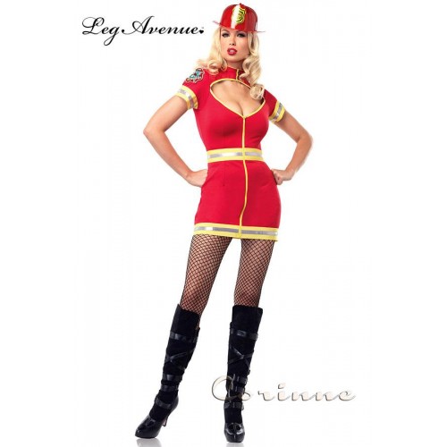 costume vigile del fuoco M/L