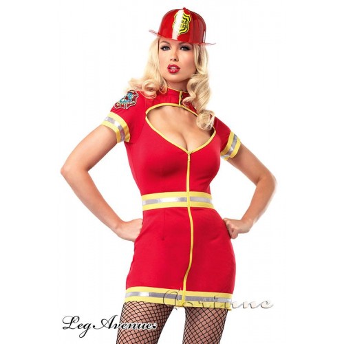 costume vigile del fuoco M/L