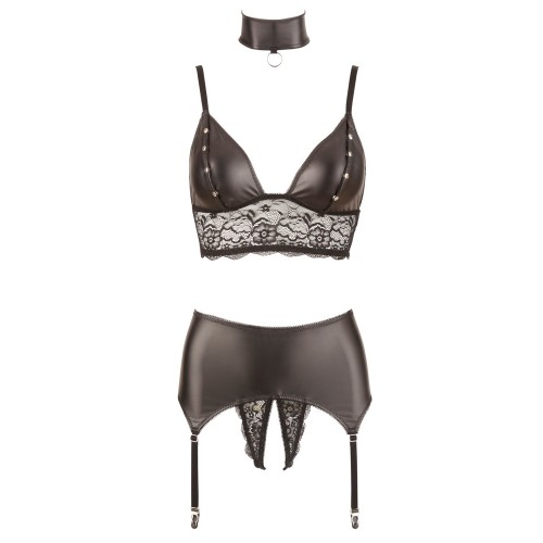 guepiere + reggiseno Suspender Set L