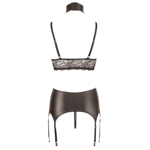 guepiere + reggiseno Suspender Set L