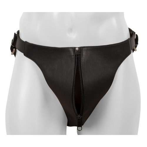 nobile perizoma in pelle M/L