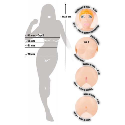 bambola gonfiabile Fire